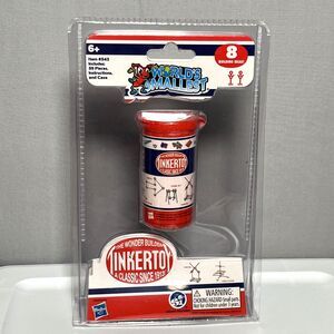 World's Smallest TINKERTOY Board Game Toy Miniature Mini Pocket NEW NIP